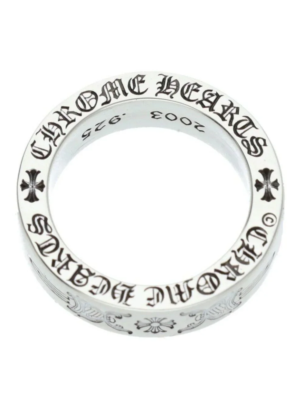 Chrome Hearts Spacer Dagger Silver Ring
